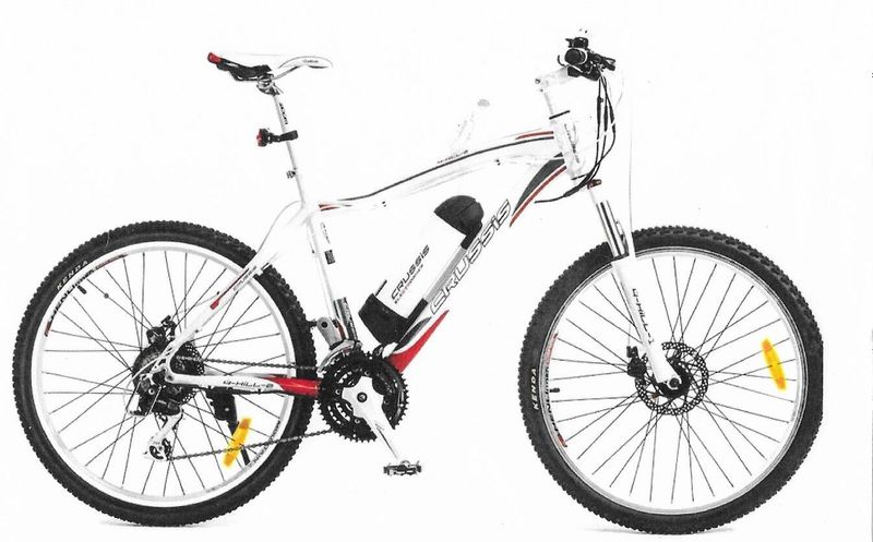 Prodám starší horské elektrokolo CRUSSIS model 4-HILL-1 najeto 2000km, plně funkční, velmi zachovalé