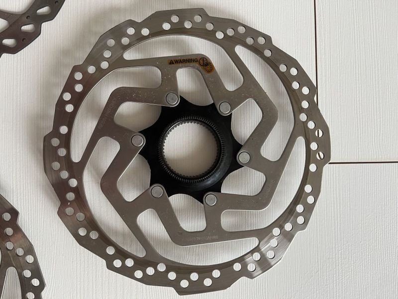 Brzdové kotouče Shimano/Hayes – 180 mm a 160 mm