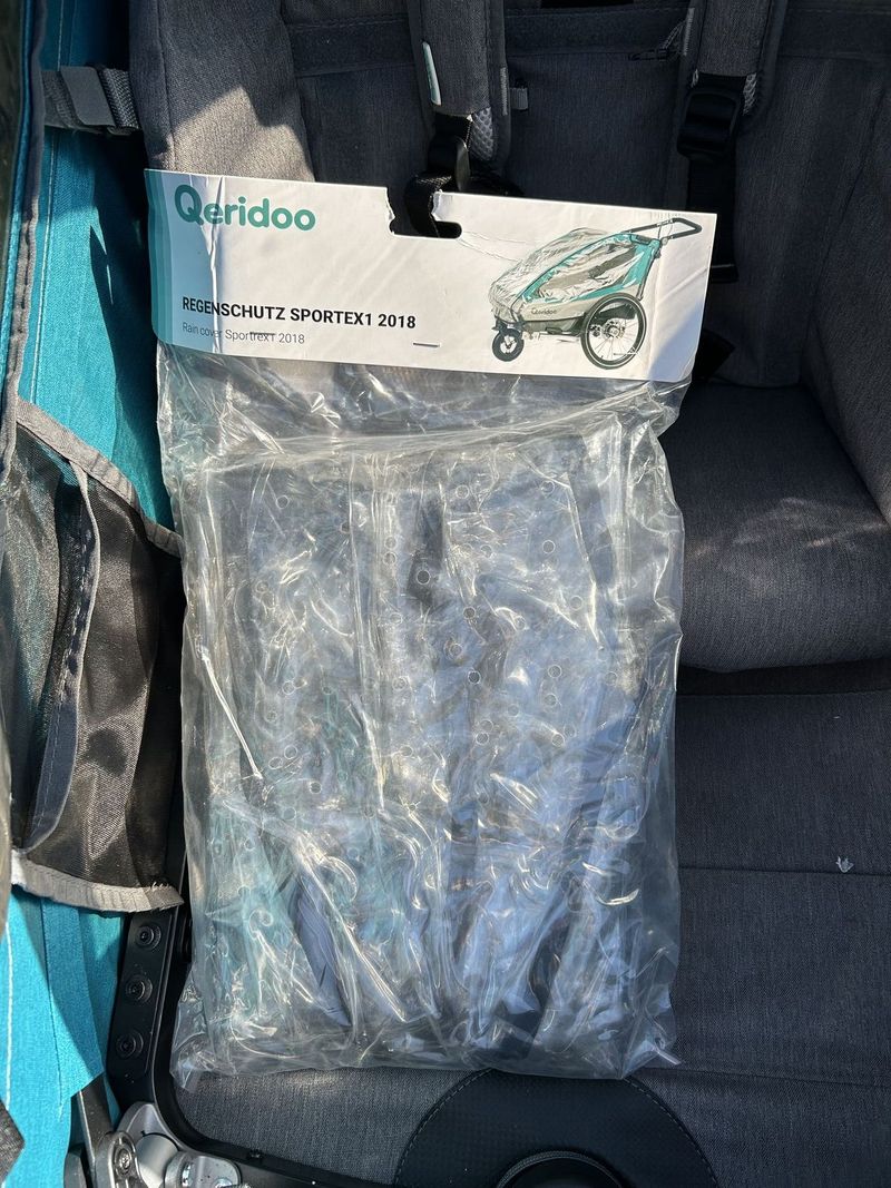 Dětský vozík za kolo Qeridoo Sportrex 1