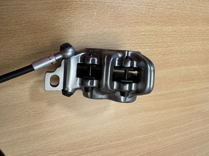 Brzdy MAGURA MT7 Pro čtyřpístkové, včetně destiček a kotoučů