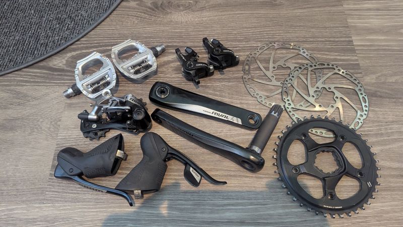 Gravel sada Sram Rival