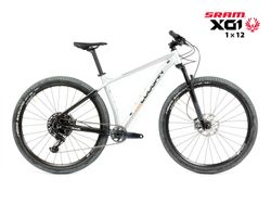 Nové kolo MTB 29" Lee Cougan Revenge SRAM X01 Eagle 1x12 stříbrno-černé matné - vel. XS, S, M a L
