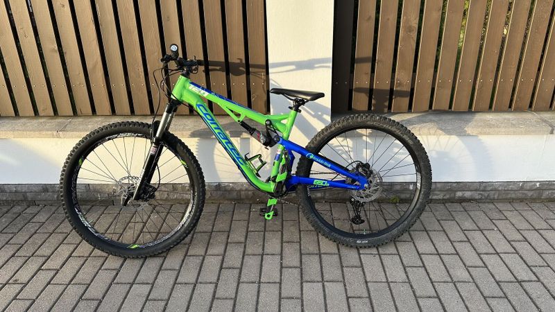 Dětské celoodpružene kolo velikost XS celopero Corratec Inside Link 120 Z