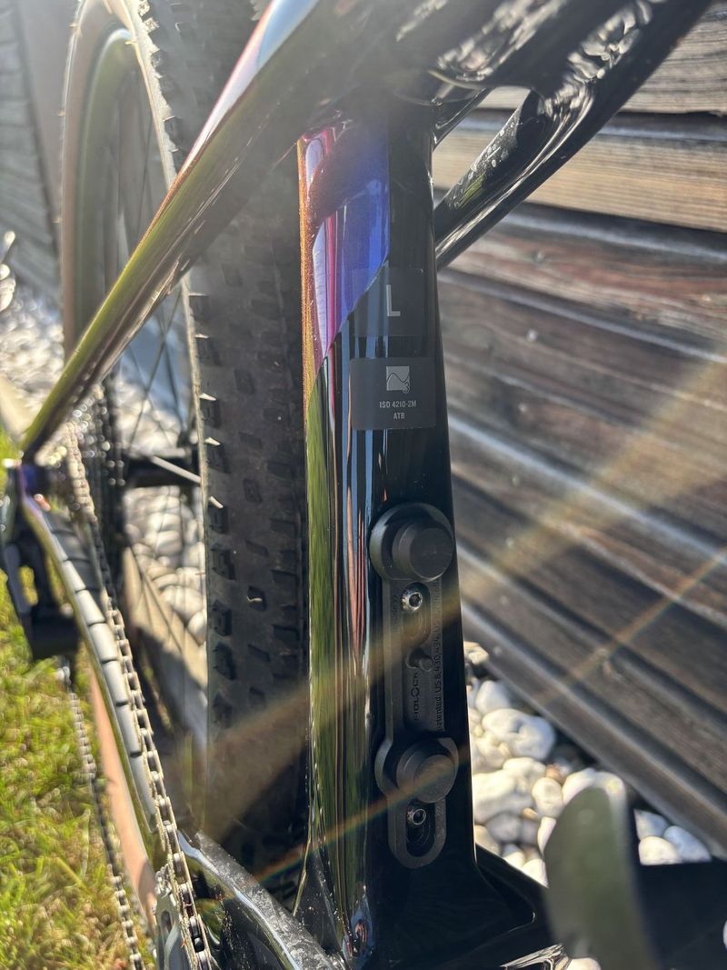 Trek Supercaliber SL 9.7 AXS- Carbon Smoke/Purple