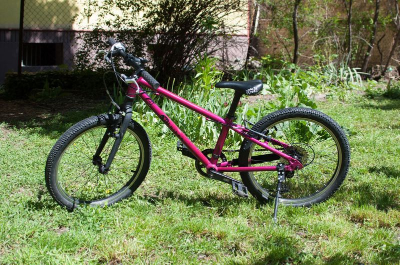 Dětské kolo Kubikes 20L růžová glazura 1x8