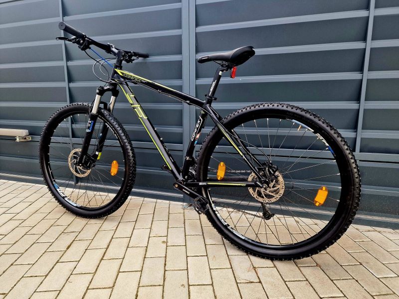 (48)Horské hliníkové kolo 4Ever 29" Kotoučové brzdy