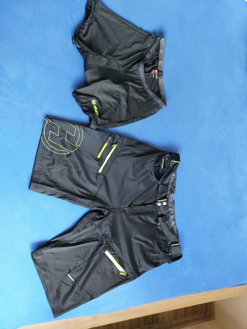  kraťasy Haven Navaho Slimfit Black/green