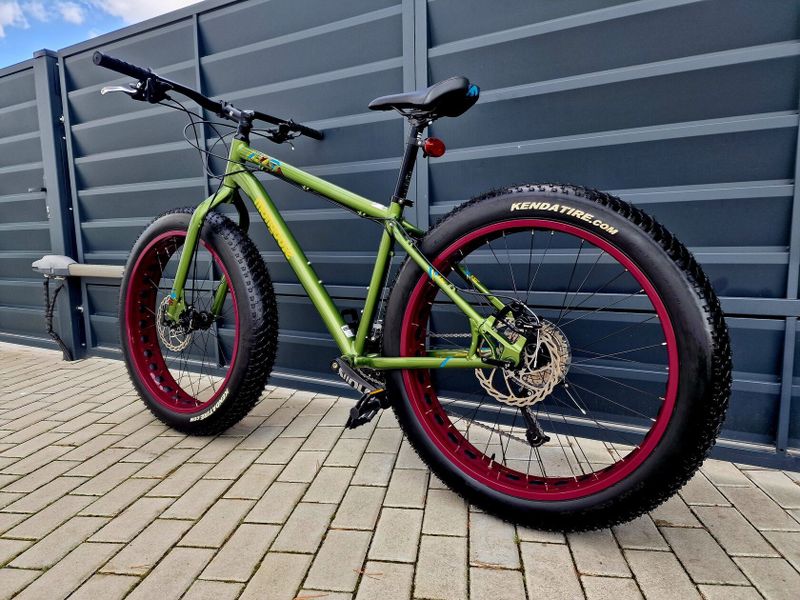 (60)Zánovní Fatbike Mongoose Kotoučové brzdy