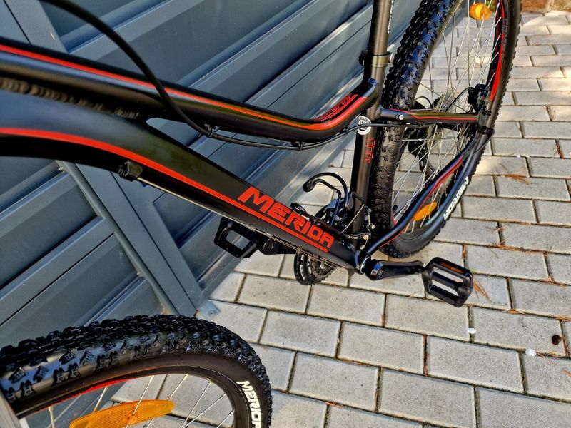 (66)Horské hliníkové kolo Merida 27,5" Kotoučové brzdy