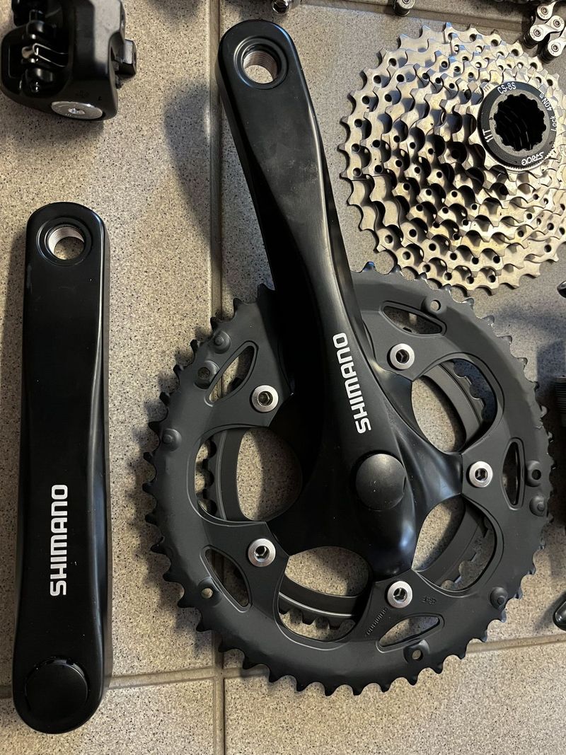 Sada Shimano Claris + brzdy tektro