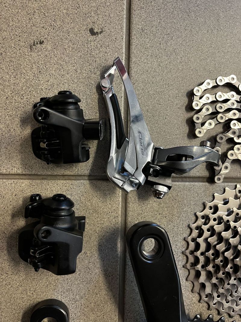 Sada Shimano Claris + brzdy tektro