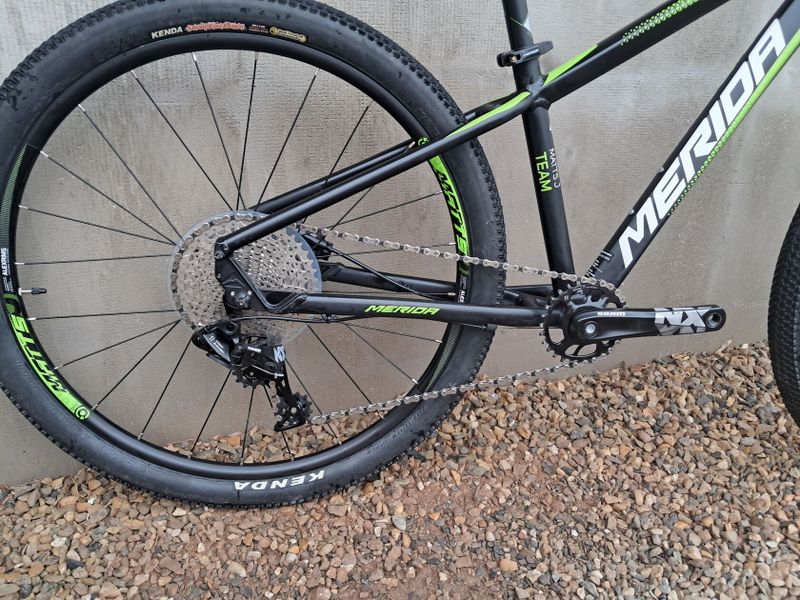 Merida JR 26/XS, Sram NX 1x11, vzduch.vidlice top stav