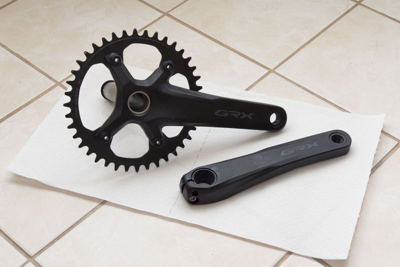 Nejeté kliky Shimano GRX FC-RX610-1 40T 172.5mm