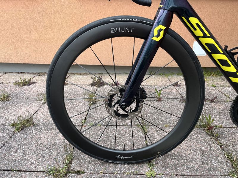Scott Addict RC PRO 54 cm, Dura-Ace, HUNT Aerodynamicist 54 mm