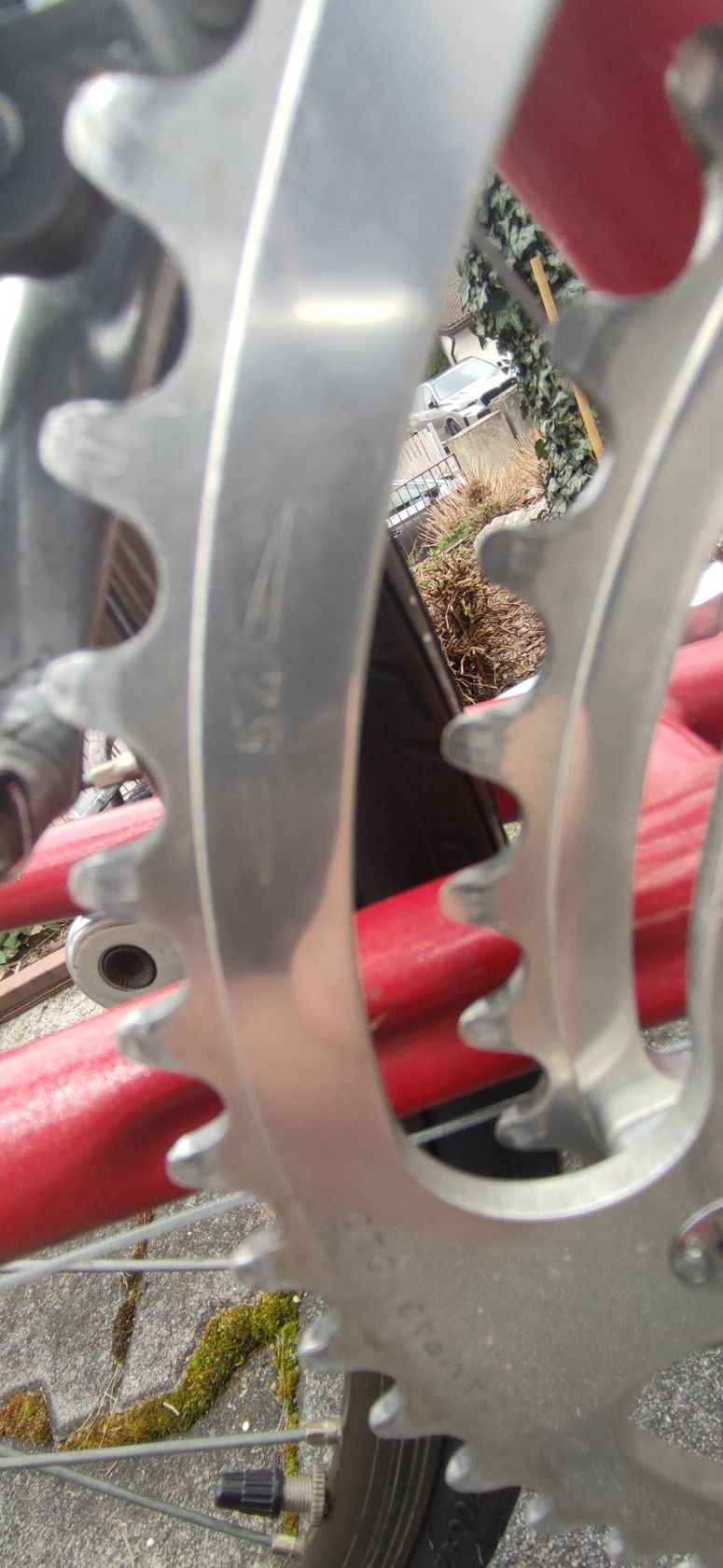 Silniční kolo z roku 1980, výbava Campagnolo a Shimano