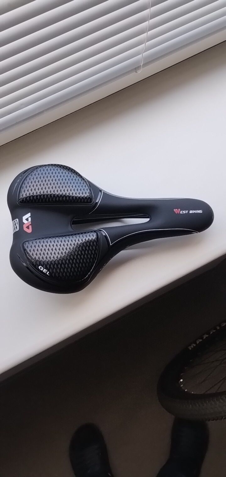 MTB gelové sedlo West Biking (nové)