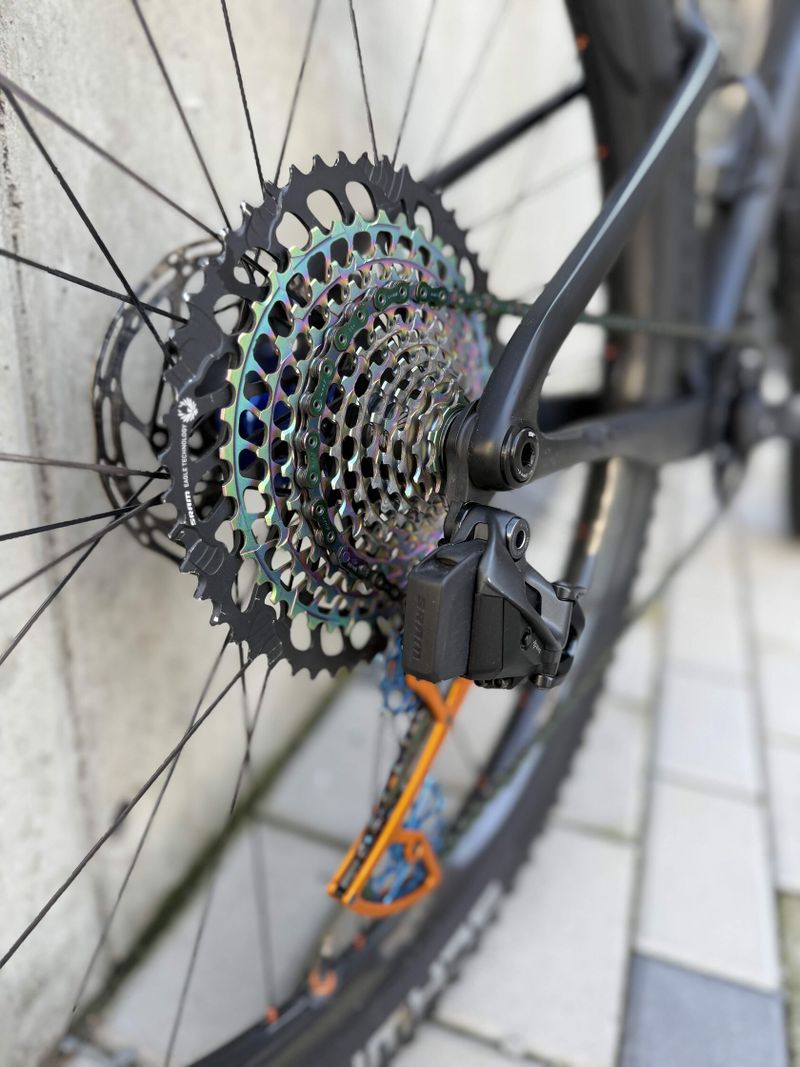 Cannondale Scalpel HT, Hi-mod carbon, vel. S, XX1 axs, wattmetr, CUSTOM 9,1kg