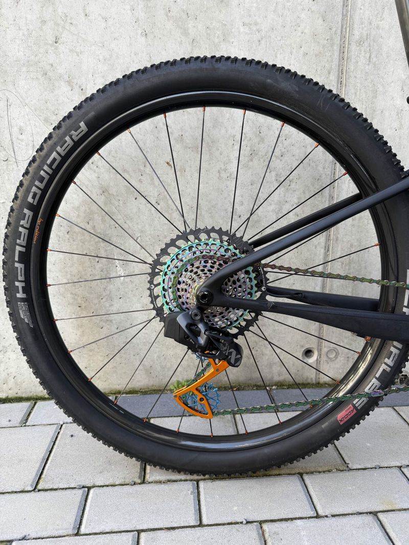 Cannondale Scalpel HT, Hi-mod carbon, vel. S, XX1 axs, wattmetr, CUSTOM 9,1kg