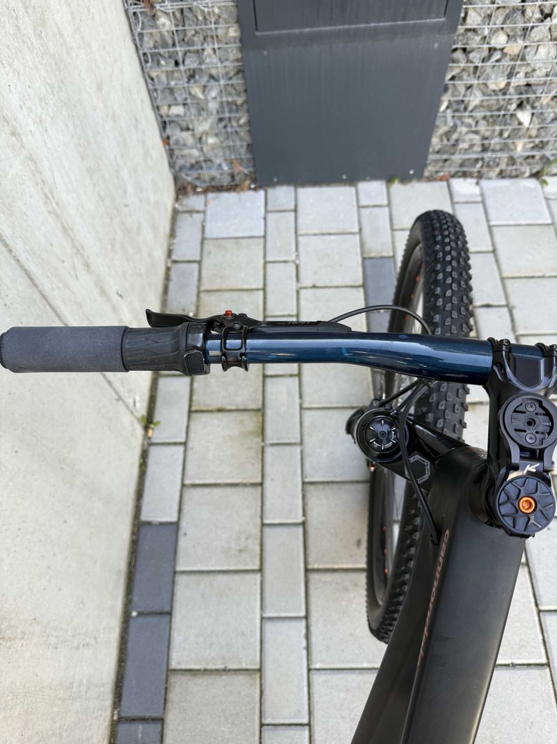 Cannondale Scalpel HT, Hi-mod carbon, vel. S, XX1 axs, wattmetr, CUSTOM 9,1kg