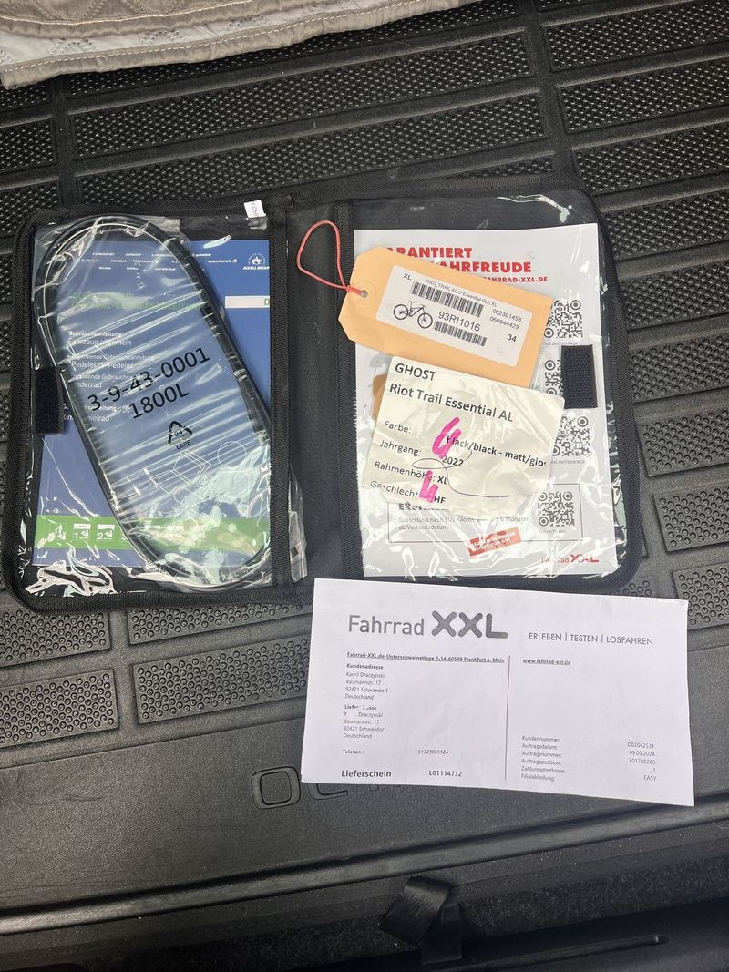 Nové trailove kolo Ghost Riot trail 29" ram XL