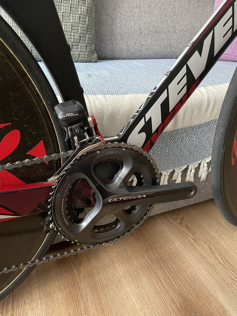Stevens Super Trofeo s wattmetrem Stages na sadě Ultegra Di2