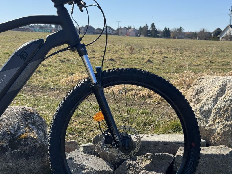 Nepoužívané horské elektrokolo Rockrider E-St500