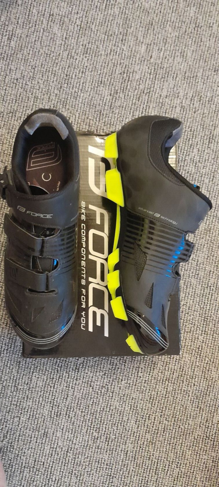 Tretry FORCE MTB TURBO černé 