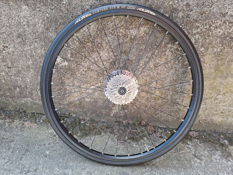Kompletní obutá kola Remerx Top Disc, pláště Tufo, kotouče, kazeta – trek, gravel,silnice