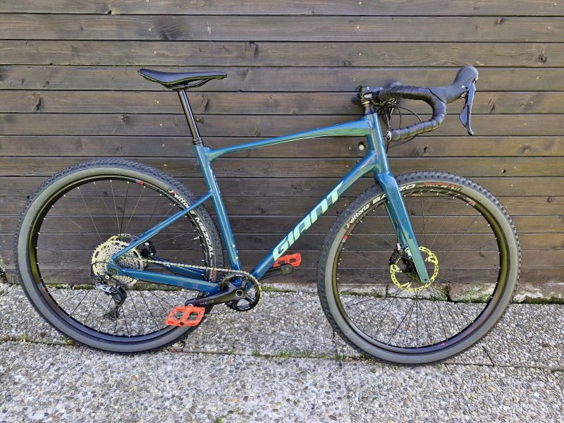gravel Giant Revolt 1, XL, zánovní, teleskop, hope atd.