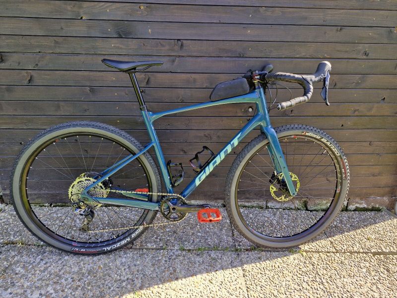 gravel Giant Revolt 1, XL, zánovní, teleskop, hope atd.