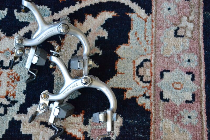 Ráfkové brzdy Shimano Dura Ace 1.generace
