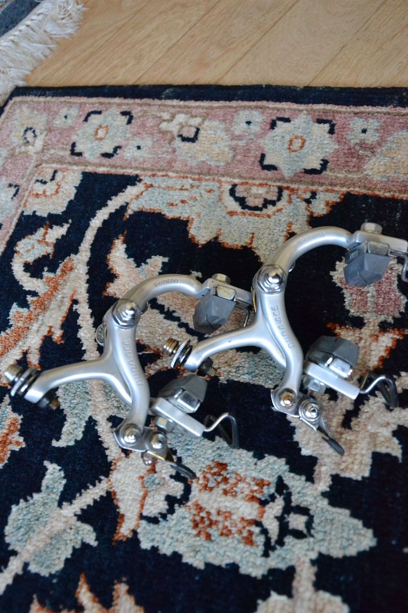 Ráfkové brzdy Shimano Dura Ace 1.generace