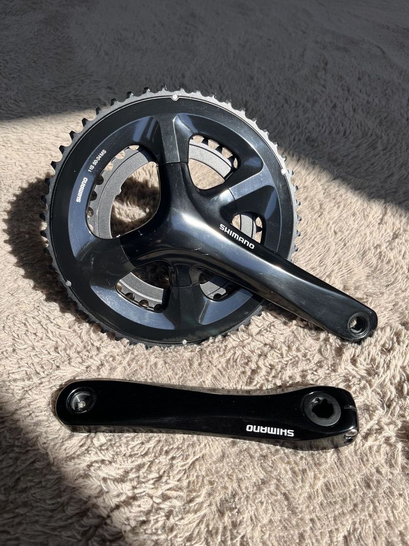 Kliky Shimano FC-RS510 silniční 2x11s 50/34 délka 165 mm