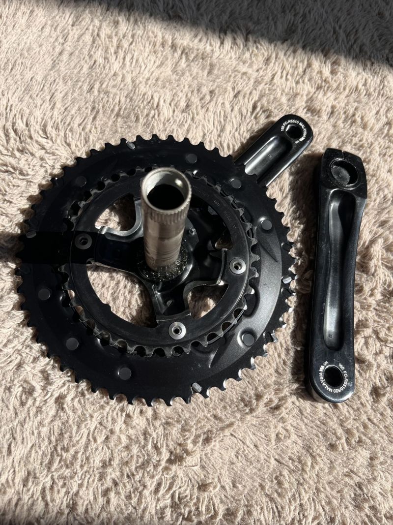 Kliky Shimano FC-RS510 silniční 2x11s 50/34 délka 165 mm