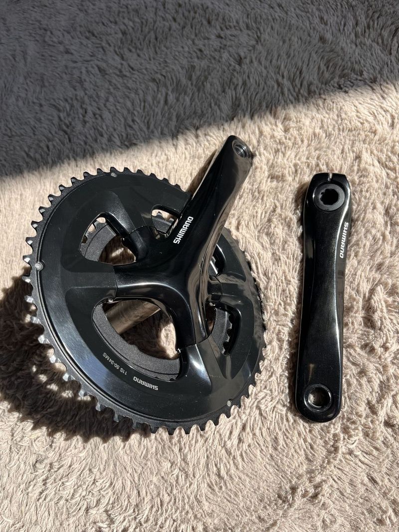 Kliky Shimano FC-RS510 silniční 2x11s 50/34 délka 165 mm