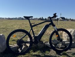 Nepoužívané horské elektrokolo Rockrider E-St500
