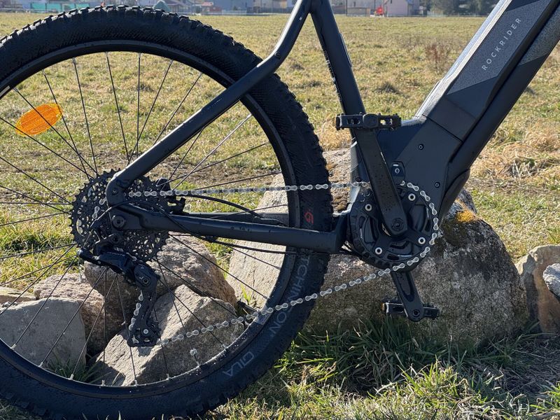 Nepoužívané horské elektrokolo Rockrider E-St500