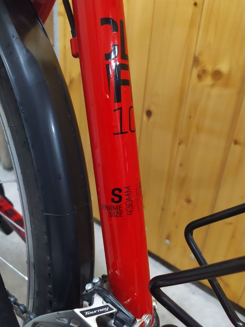 Červené kolo Kellys Cliff 10 2021, 17" (155-170 cm)