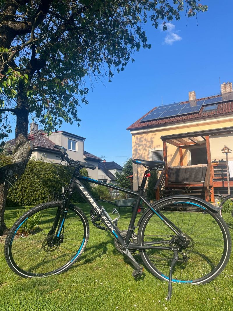 LEADERFOX Trekové kolo černá/modrá