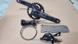 Shimano Cues komponenty 