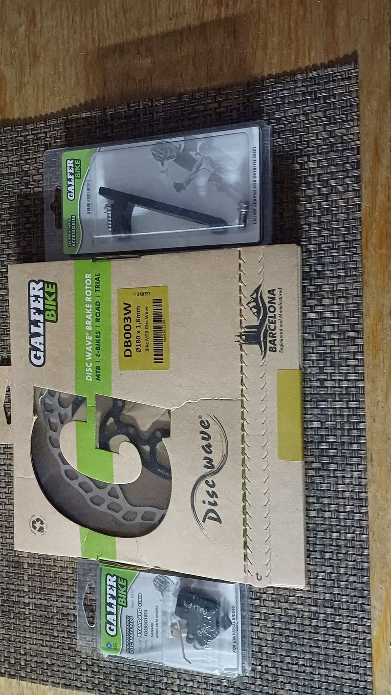 Prodám brzdový kotouč Galfer Bike 180x1,8mm