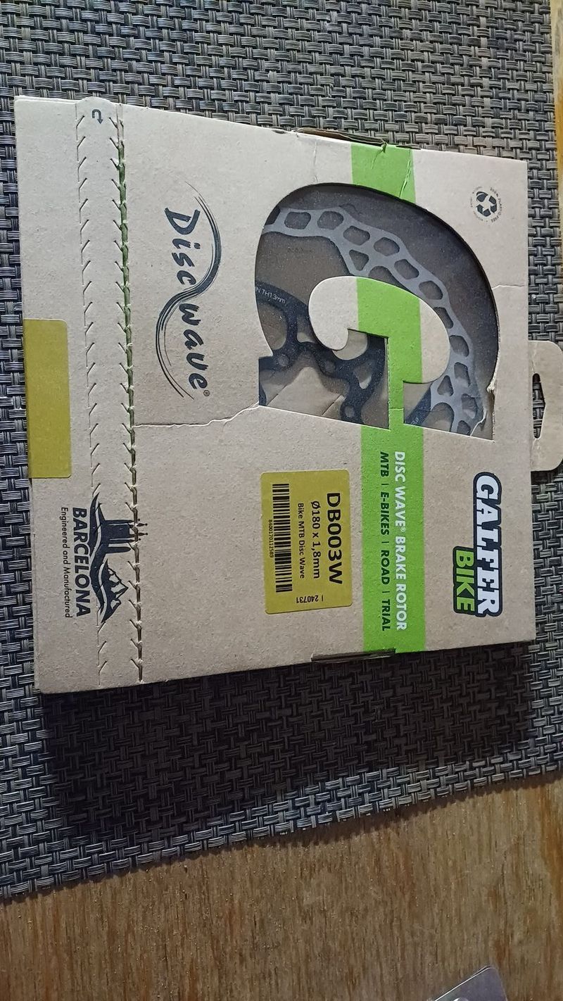 Prodám brzdový kotouč Galfer Bike 180x1,8mm