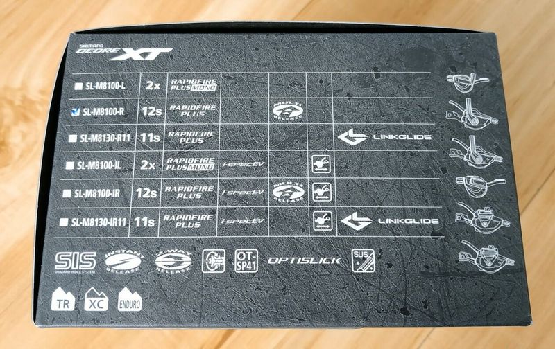 Řadící páčka Shimano XT 12s