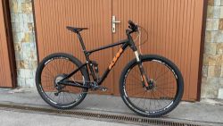 Celoodpružene horské kolo KTM 29 , M