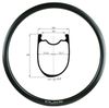DUKE Baccara 35 carbon 3K (1390g)