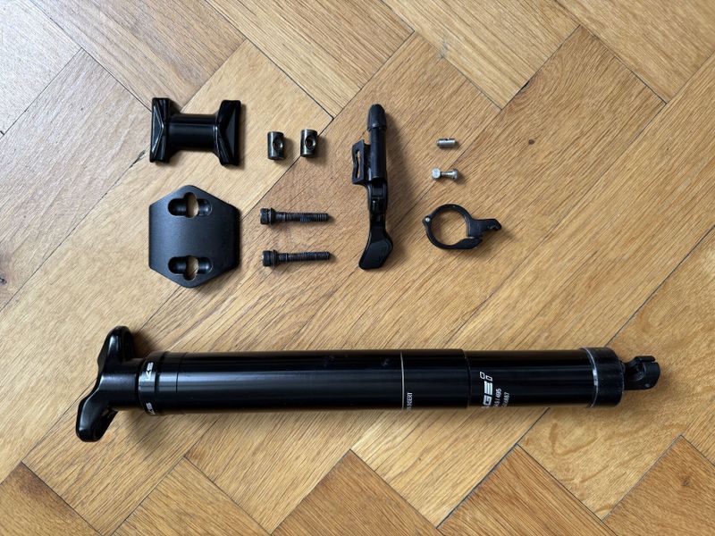 Teleskopická sedlovka Kind Shock Rage-i, zdvih 150 mm, průměr 34,9 mm s páčkou