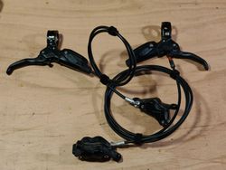 prodám set hydraulických brzd Sram G2 RSC