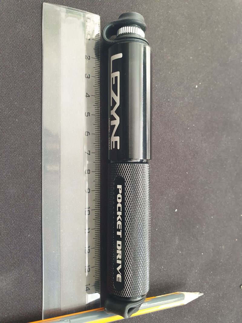 Lezyne Pocket Drive minipumpa/160 psi/Nová