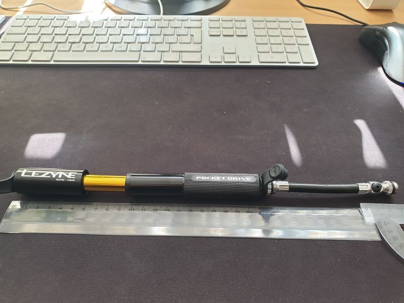 Lezyne Pocket Drive minipumpa/160 psi/Nová