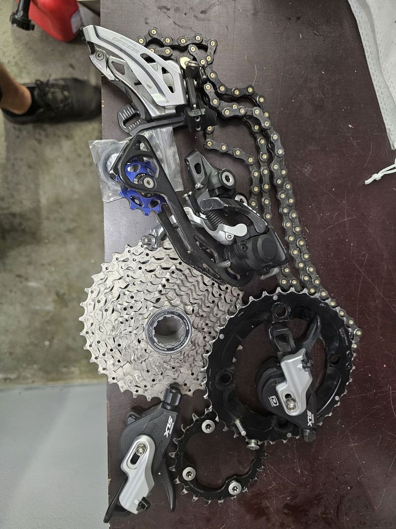 Shimano 2x10 SLX / XT